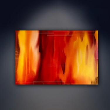 Painting titled "Ézéri" by Billi S Art, Original Artwork, Acrylic