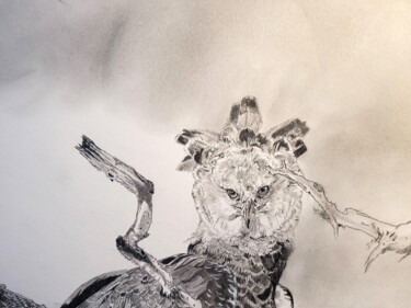 제목이 "La puissance vulnér…"인 그림 Sankao로, 원작, 연필