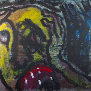 「climat urbain n°3」というタイトルの絵画 Benziによって, オリジナルのアートワーク, アクリル