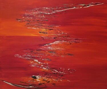 Peinture intitulée "Tableau 60" par Magali Martin, Œuvre d'art originale, Acrylique