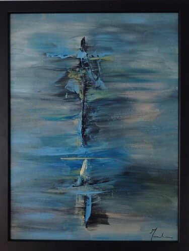 Peinture intitulée "Tableau 2" par Magali Martin, Œuvre d'art originale, Acrylique