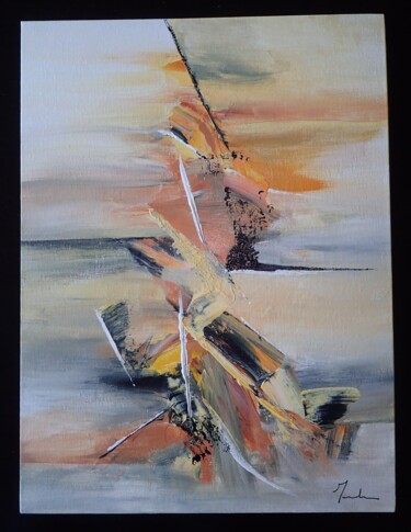 Peinture intitulée "Tableau 7" par Magali Martin, Œuvre d'art originale, Acrylique