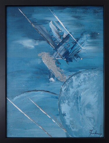 Peinture intitulée "Tableau 10" par Magali Martin, Œuvre d'art originale, Acrylique