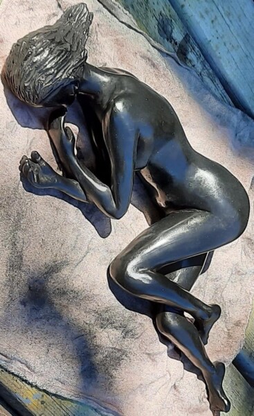 Scultura intitolato "Cam Cam " da Reno Sculpteur, Opera d'arte originale, Bronzo