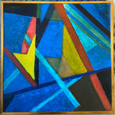 "Le Voilier" başlıklı Tablo Daniel Vernhettes tarafından, Orijinal sanat, Petrol