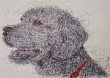 Drawing titled "Pépite" by Axelle Biltgen, Original Artwork