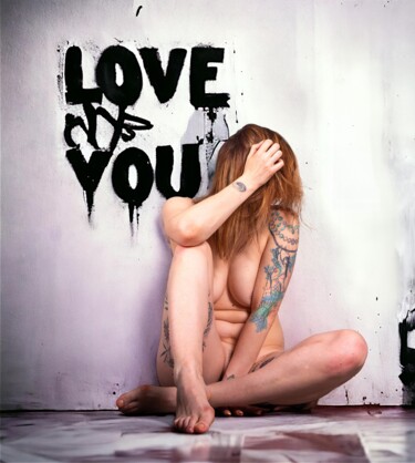 제목이 "ISY - Love - La con…"인 사진 Jean Reynell로, 원작, 종이