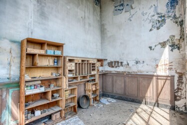摄影 标题为“Atelier d'artiste 2” 由Aaron Berger, 原创艺术品, 纸