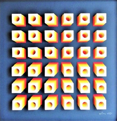 Sculpture titled "Empile " by Efka, Original Artwork, Paper