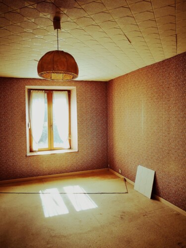 Photography titled "Délaissé" by Luna.D, Original Artwork, Paper