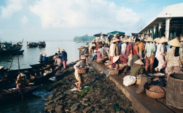 Fotografia intitolato "Vietnam du nord - m…" da Christian Ebel, Opera d'arte originale, fotografia a pellicola