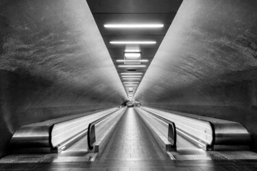 Printmaking titled "Subway #01" by Ange Too Koor, Original Artwork, Digital Print