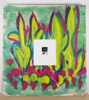 Painting titled "Sans titre" by Romain Mader, Original Artwork, Acrylic