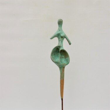 Escultura titulada "Déesse (n° 243)" por Didier Fournier, Obra de arte original, Bronce