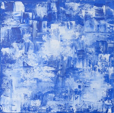 Peinture intitulée "Cloud Nine" par Smita Mishra, Œuvre d'art originale, Acrylique