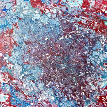 Peinture intitulée "The Seventh Dimensi…" par Smita Mishra, Œuvre d'art originale, Acrylique