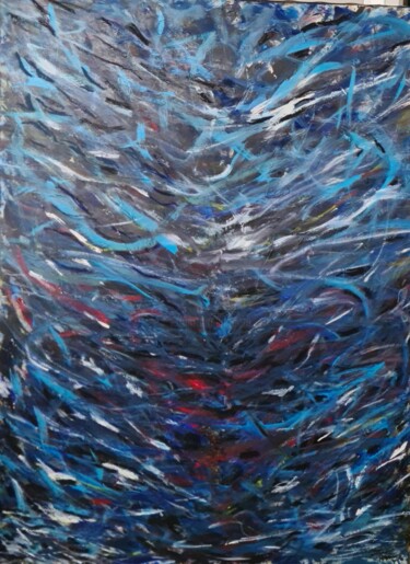 Peinture intitulée "20240622_113830" par Monica Dehaeze , Œuvre d'art originale, Acrylique