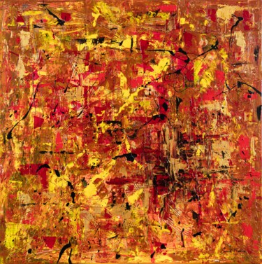 Peinture intitulée "Wild Woman" par Smita Mishra, Œuvre d'art originale, Acrylique
