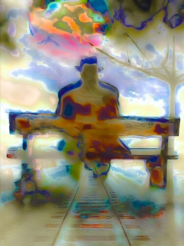 Photography titled "VOYAGE EN SOLITAIRE" by Hfb, Original Artwork, Paper