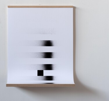 Disegno intitolato "Neodazzle Variation…" da Laurent Delecroix, Opera d'arte originale, Spray