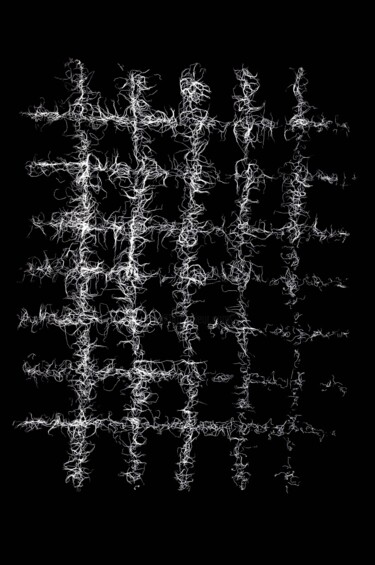 Fotografía titulada "Racine carrée" por Katharina Duwen, Obra de arte original, Impresión digital