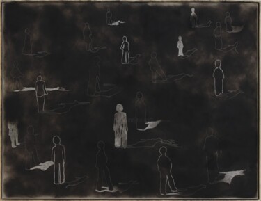 图画 标题为“Mood Board (# Ombre…” 由Muriel Malchus, 原创艺术品