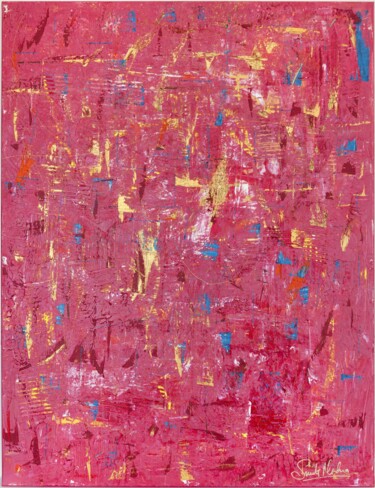 Peinture intitulée "Embrace" par Smita Mishra, Œuvre d'art originale, Acrylique