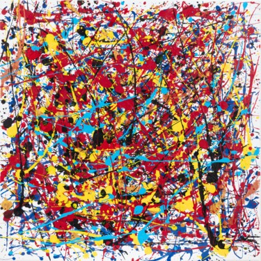 Peinture intitulée "What happened" par Smita Mishra, Œuvre d'art originale, Acrylique