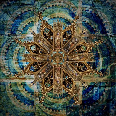 Photography titled "Gothique I" by Denis  Rodella, Original Artwork, Plastic
