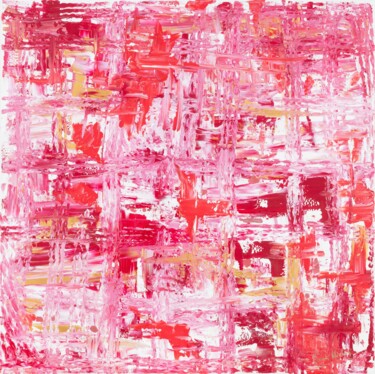 Peinture intitulée "Bleeding Laughter" par Smita Mishra, Œuvre d'art originale, Acrylique
