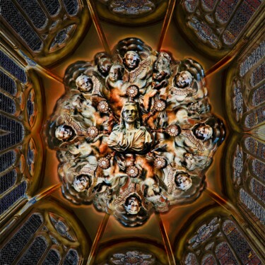 "Christ à Saint-Thib…" başlıklı Fotoğraf Denis  Rodella tarafından, Orijinal sanat, Plastik