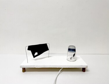 제목이 "Sans titre"인 섬유 예술 Cyrille Martin로, 원작, 유리