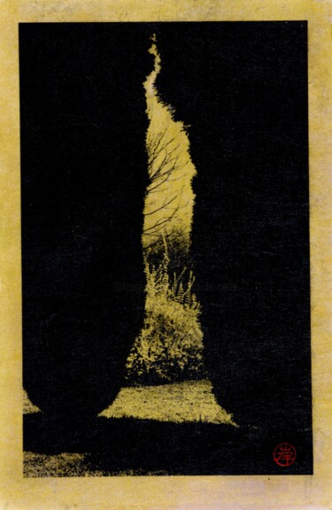 Photography titled "le chemin entre les…" by Fabian Da Costa, Original Artwork, Digital Print
