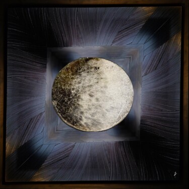 Peinture intitulée "Sphère I" par Denis  Rodella, Œuvre d'art originale, Plastique