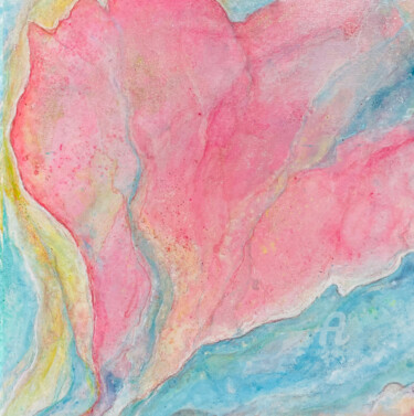 Peinture intitulée "Archipel of Love" par Andreja Soleil, Œuvre d'art originale, Acrylique