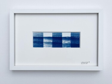 Disegno intitolato "Wellenanalyse III" da Eva-Maria Raab, Opera d'arte originale, fotografia a pellicola