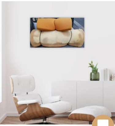 Photography titled "Matelas" by Jean Robert Franco, Original Artwork, Analog Print