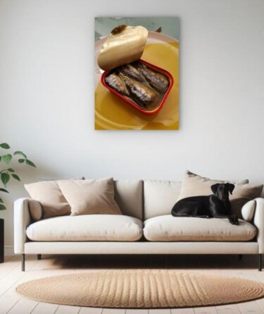 Fotografía titulada "Boîte de sardines" por Jean Robert Franco, Obra de arte original, Impresión analógica