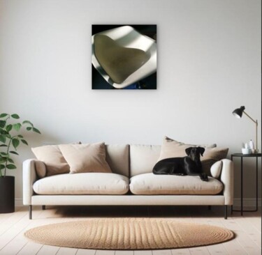 Photography titled "Ombre en coeur" by Jean Robert Franco, Original Artwork, Analog Print