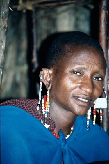 제목이 "Tanzanie - femme Ma…"인 사진 Christian Ebel로, 원작, 아날로그 사진