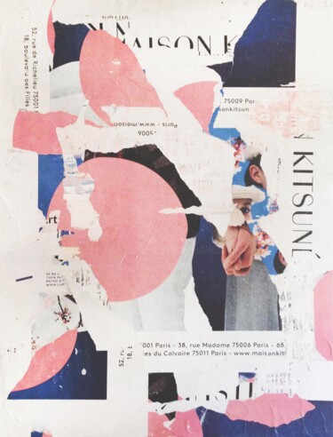 Collages intitolato "KITSUNE" da Trafiklab, Opera d'arte originale, Collages