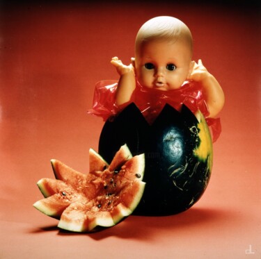 Fotografia zatytułowany „MY BABY ( Naissance…” autorstwa Christian Lefevre, Oryginalna praca, Cyfrowy wydruk