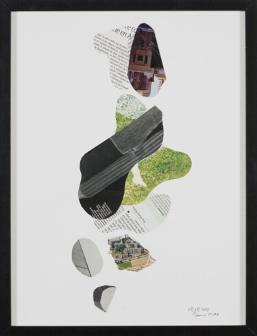 Collages titled "07-01092024-coeur d…" by Florence Mura, Original Artwork, Collages