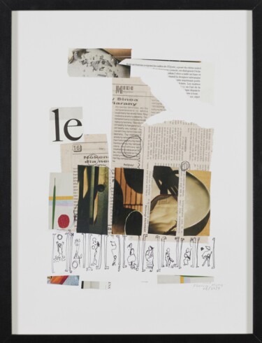 Collages titled "03-01062024-Binome…" by Florence Mura, Original Artwork, Collages