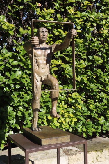 Sculpture titled "Le Passage ou naiss…" by Jean Gabriel Mondié, Original Artwork, Bronze