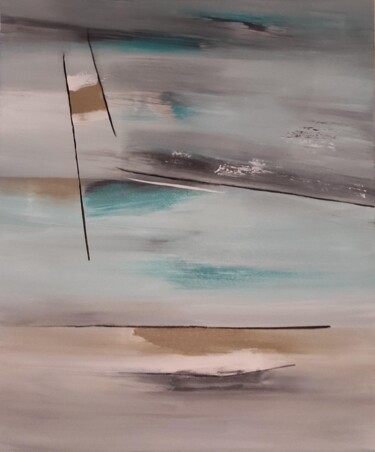 Peinture intitulée "Tableau 49" par Magali Martin, Œuvre d'art originale, Acrylique
