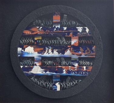 「11 septembre 」というタイトルの絵画 Roland  Bousquetによって, オリジナルのアートワーク, アクリル
