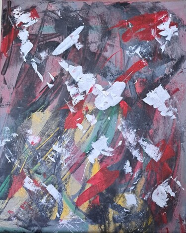 Peinture intitulée "Desordre N°1" par Jean Marc Bramy, Œuvre d'art originale, Acrylique