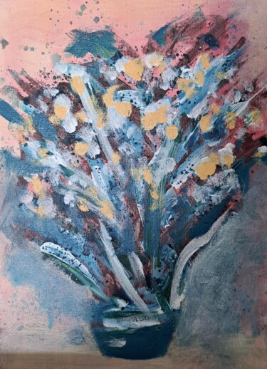 Peinture intitulée "Bouquet vénéneux " par Jean Marc Bramy, Œuvre d'art originale, Acrylique