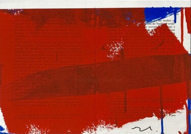 Drawing titled "N15" by Norbert Engel, Original Artwork, Gouache